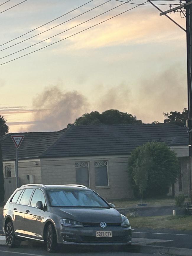 Emergency services were called to the property about 8pm on Thursday. Picture: Supplied