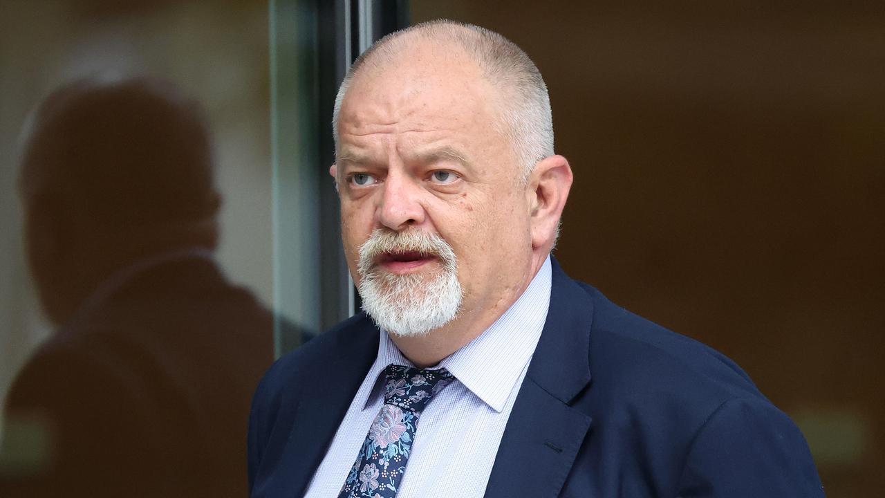 Michael Bosscher outside the Supreme Court. Picture: Liam Kidston