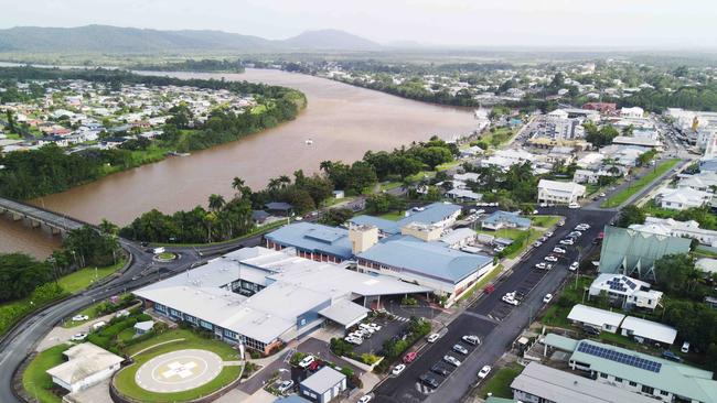 The baby was taken to Innisfail Hospital where she died. Picture: Brendan Radke