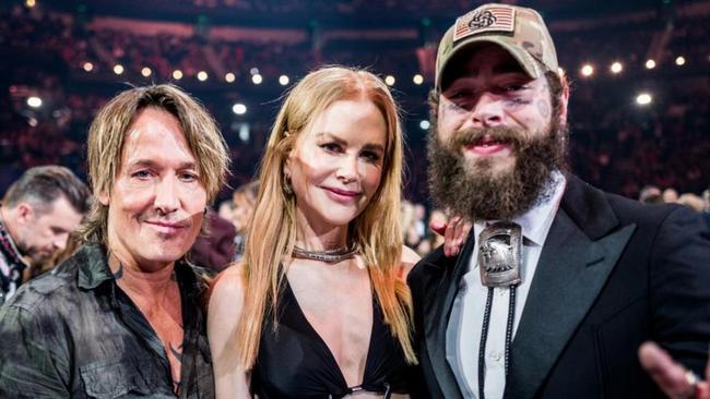 Nicole and Keith’s huge night out with tattooed rapper