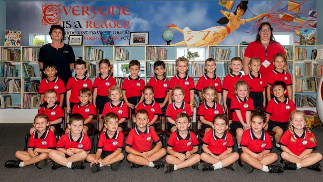 St. Francis Xavier Catholic Primary School Prep D Mrs Kathy McLeod, Mrs Lauren Du Toit Back Row:b1Michael Samson, Carter Richardson, Olivia Chapman, Austin Greenwood, Cooper Carey, Hux Renwick, Samuel Muir, Max McKay, Nadia Gyles, Nash Kerville Middle Row: Chester Swifte, Jett Pannowitz, Maggie Dempsey, Rieve Hornick, Everliegh McFarlane, Ingrid Hodgkinson, Charlie Flynn, Joevann Acuzar Front Row: Sophie Lee Power, Jack Little, Harvey Lamperd, Bailey Pustkuchen, Levi Windsor, Matilda Whittaker, Harlow Duffy, Tilly Forrest Picture: Michaela Harlow