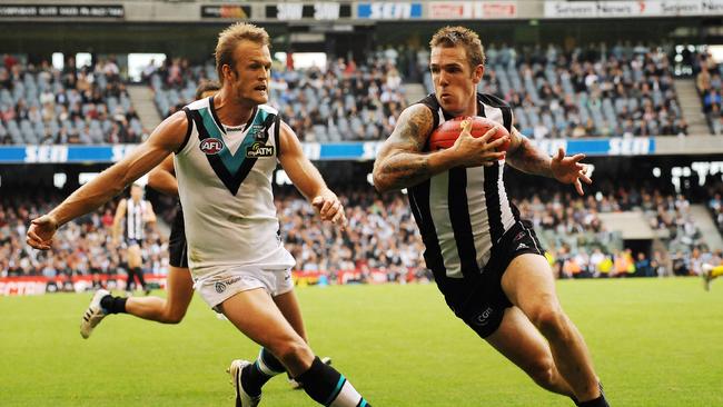 Dane Swan was unstoppable at the back end of 2011.