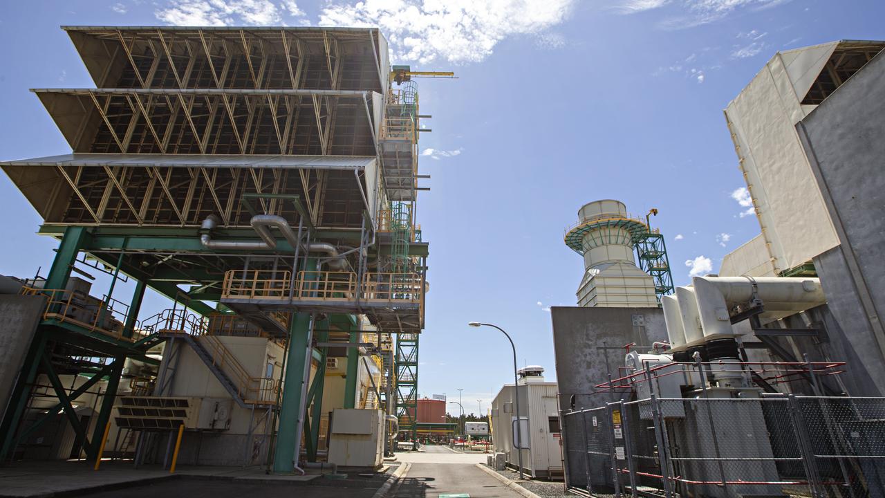 Snowy Hydro Colongra Gas fired power station on the 14th of January. Picture: Adam Yip