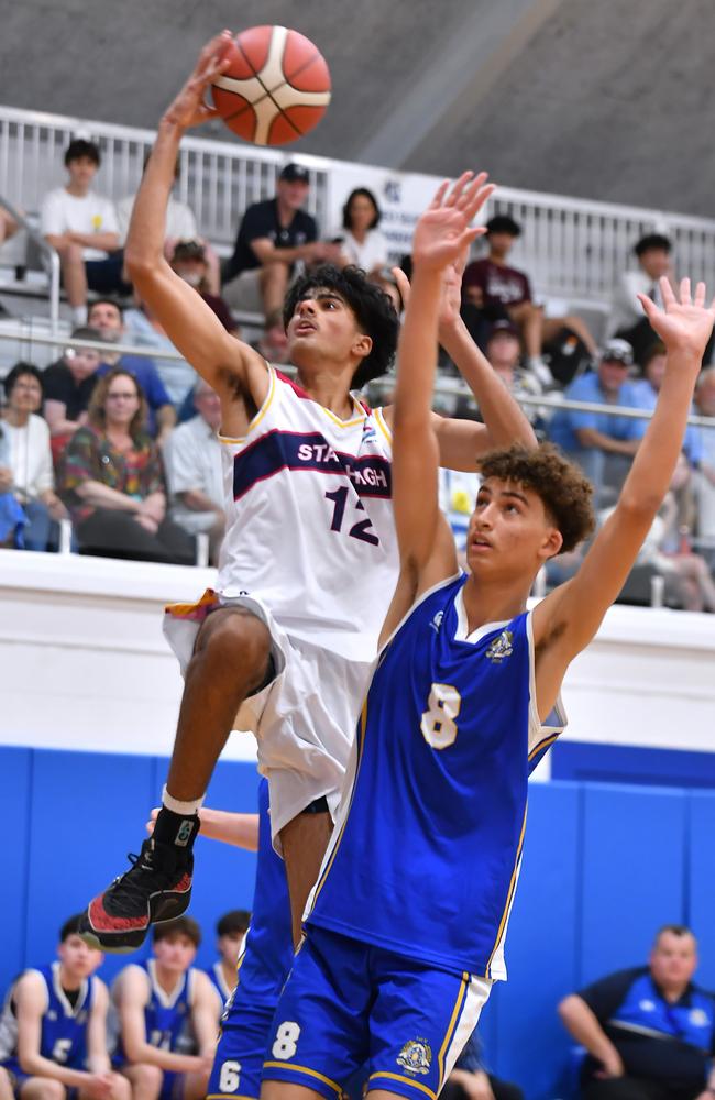 Nudgee V BSHS. Basketball. Saturday September 7, 2024. Picture, John Gass