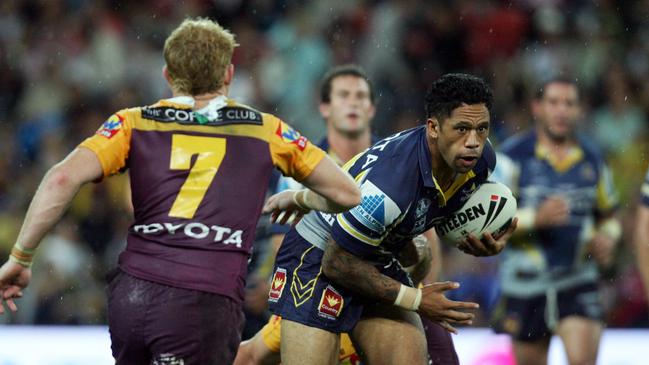 Cowboy David Faiumu during the 2008 NRL season