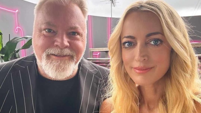 Jackie's co-host Kyle Sandilands found out about her struggles at the same time as their listeners during Thursday's show. Image: Instagram / @jackieo_official.