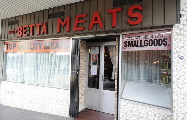 The original butcher’s shop front of Earl's Juke Joint in Newtown.