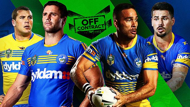 Off-contract Eels players.