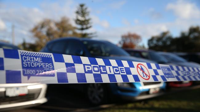 MELBOURNE, AUSTRALIA- NewsWire Photos June 25 2022, Generic View of Police line tape at a crime scene., Picture: NCA NewsWire /Brendan Beckett