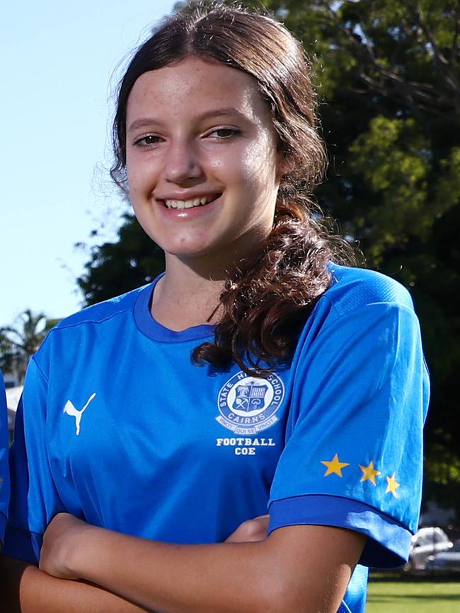 Cairns State High player Alyssa Biancotti.