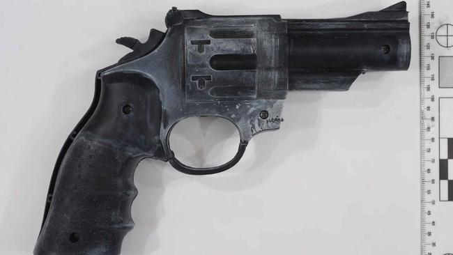 The toy gun belonging to Dale Ewins.