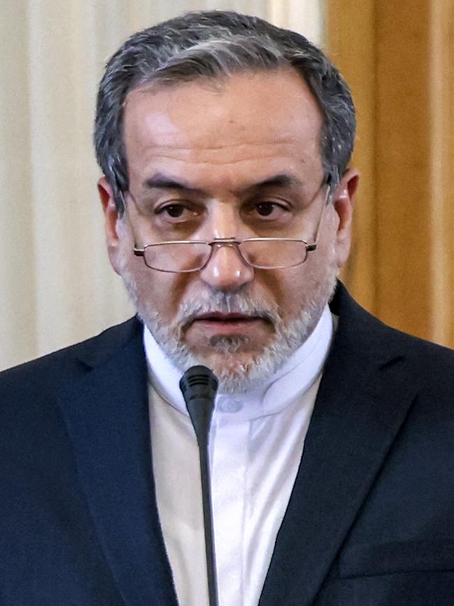 Iranian Foreign Minister Abbas Araghchi