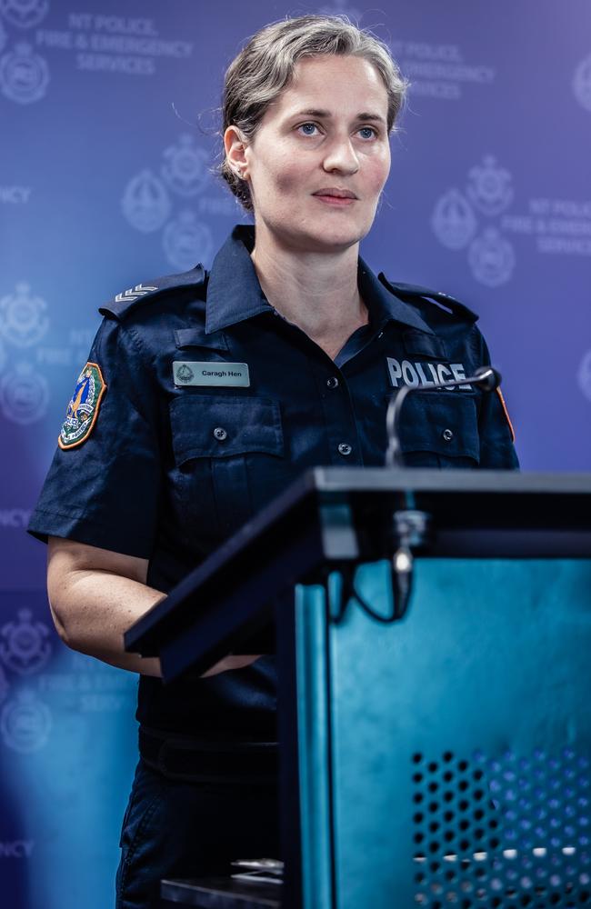 Detective Sergeant Caragh Hen, head of Strikeforce Lyra. Picture: Supplied