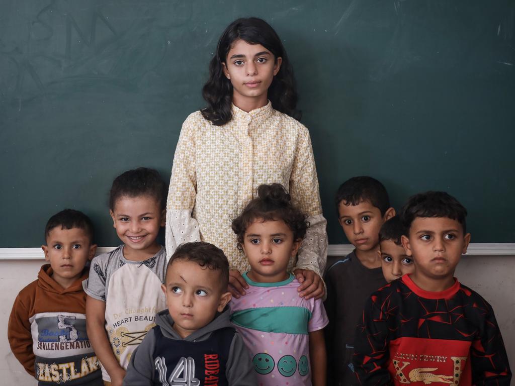 Ghazal, 14-year-old from eastern Khan Younis city in southern Gaza Strip was forced to flee her house with the rest of her family at the first day after her house was destroyed in a bombardment. “I cannot stand this life, I cannot stand living in a school shelter, I cannot stand the idea that this becoming normal for us,” she said. Picture: UNICEF