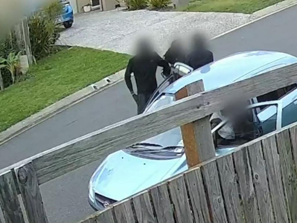 Police allege the woman’s Hyundai Getz was stolen and then dumped nearby 20 minutes after the attack. Picture: Queensland Police