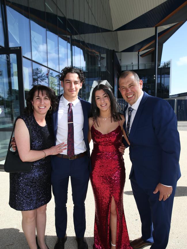 St Joseph’s College 2021 graduation ceremony. Picture: Mike Dugdale