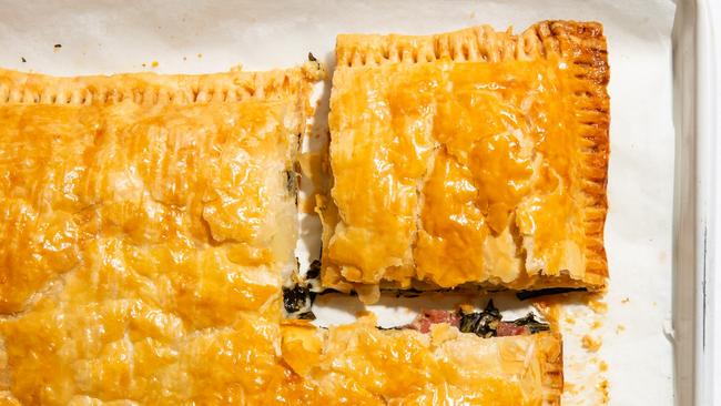 Prosciutto pie by Elizabeth Hewson. Picture: Nikki To