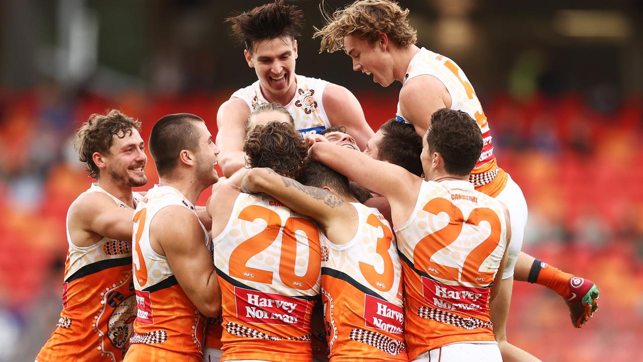 Belief remains strong at the Giants. Picture: Matt King/Getty Images