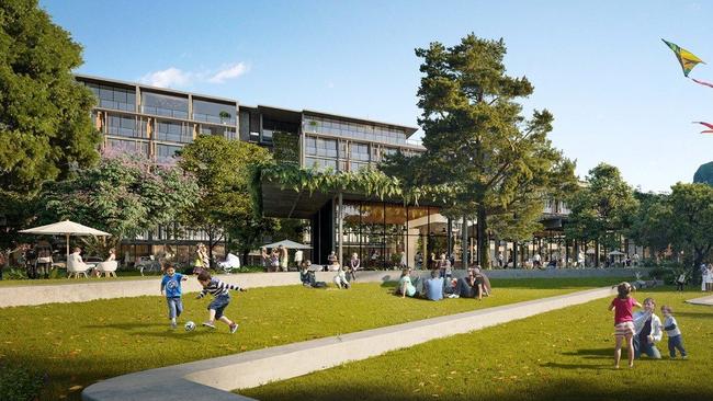 Artist's impressions of Sekisui House's hotel and residential development at Yaroomba.