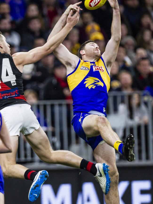 The star Eagle turns defence into attack. Pic: AAP