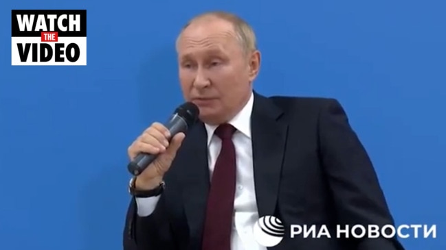 Vladimir Putin twitches and shakes