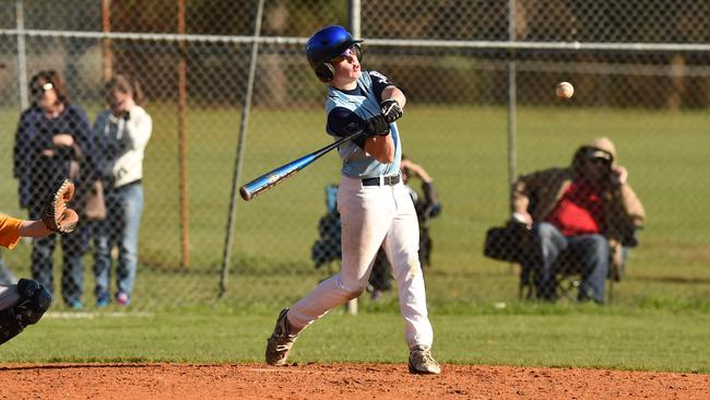 Mitchell Henderson as a Far North Coast Under 16 player during a game against Brisbane North. Picture: Marc Stapelberg