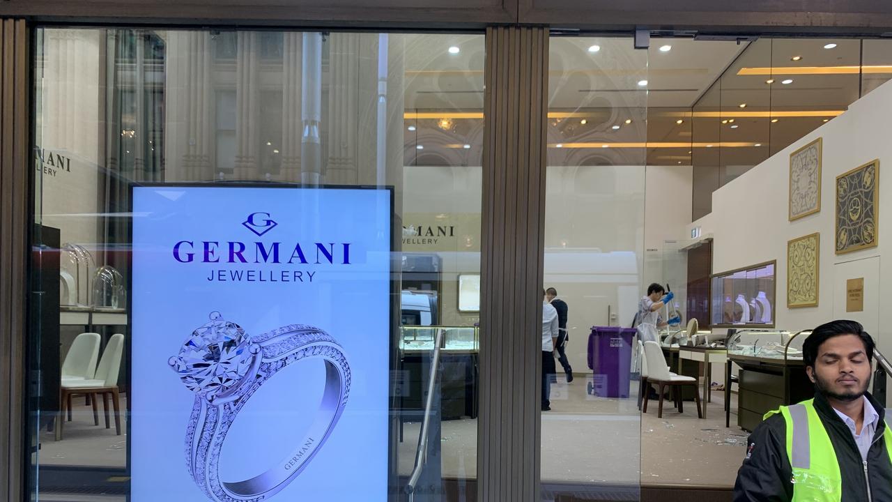 The store on George St in the Sydney CBD was allegedly robbed in January. Picture: Supplied