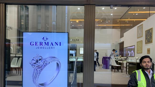 The store on George St in the Sydney CBD was allegedly robbed in January. Picture: Supplied