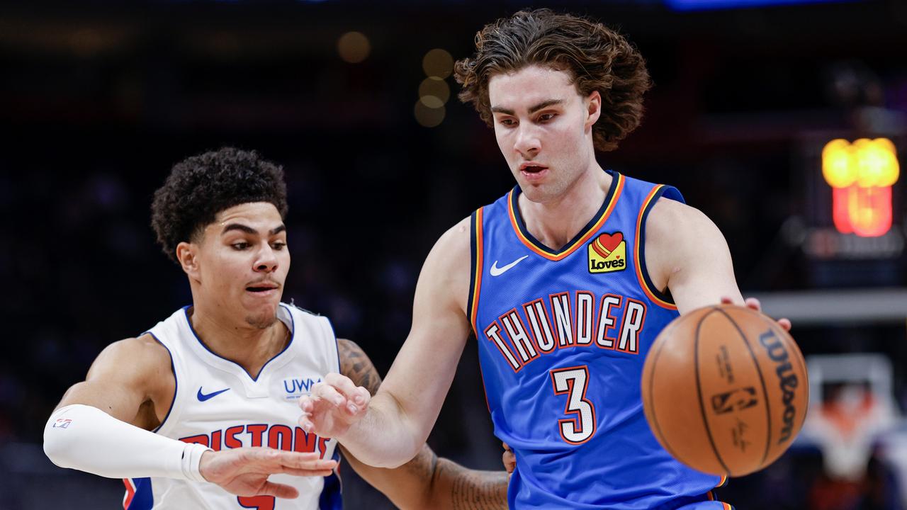 The Thunder were no match for the NBA’s worst team. (Photo by Mike Mulholland/Getty Images)