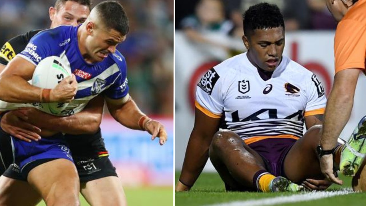 Braidon Burns and Tesi Niu have been hit by hamstring injuries.