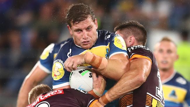 Jarrod Wallace will make his first appearance of the season for the Titans against Wests Tigers. Picture: Chris Hyde/Getty Images