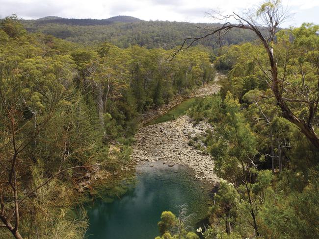 Apsley Waterhole. Picture: Tourism Tasmania