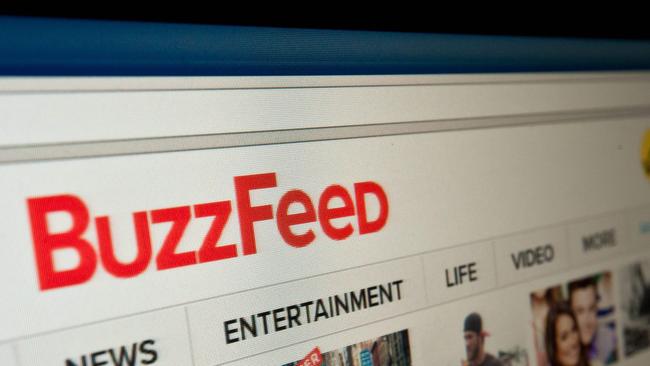 Buzzfeed is closing its operation in Australia. Picture: AFP.