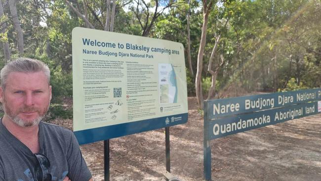 The southern section of the campsite at Blaksley is open to the public with strict regulations to protect the Naree Budjong Djara National Park. Picture: Contributed