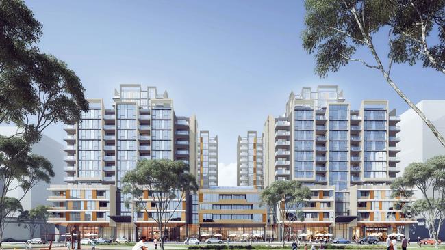 Meriton wants more units that orginally proposed in its Unit 5C development, part of  Pagewood Green.