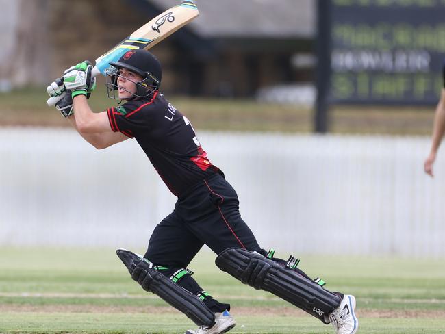 Bacchus Marsh captain James Lidgett batting for Essendon. Picture: Stuart Milligan