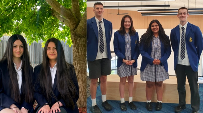 School captains for 2023 from secondary schools announced at Hume Central and Koonum College.