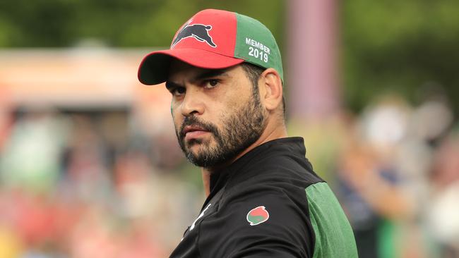 Greg Inglis will be back for Round 1, but at fullback please Wayne. Picture: Mark Evans/Getty Images