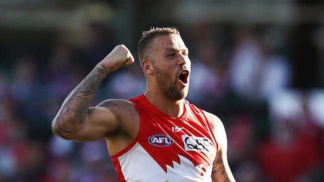 Lance Franklin is just one of the AFL’s big guns who has a mega contract which stretches into 2021 and beyond.