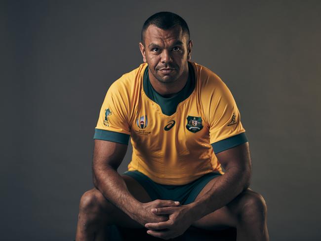 ODAWARA, JAPAN - SEPTEMBER 10: Kurtley Beale of Australia poses for a portrait during the Australia Rugby World Cup 2019 squad photo call on September 10, 2019 in Odawara, Kanagawa, Japan. (Photo by Adam Pretty - World Rugby/World Rugby via Getty Images)