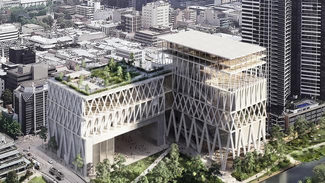 Paris-based architects Moreau Kusunoki and Australian company Genton won the design competition for the Powerhouse.