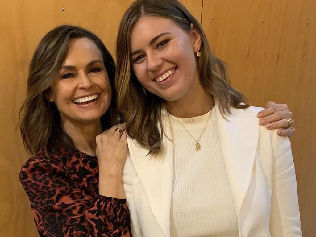 Lisa Wilkinson and Brittany Higgins.