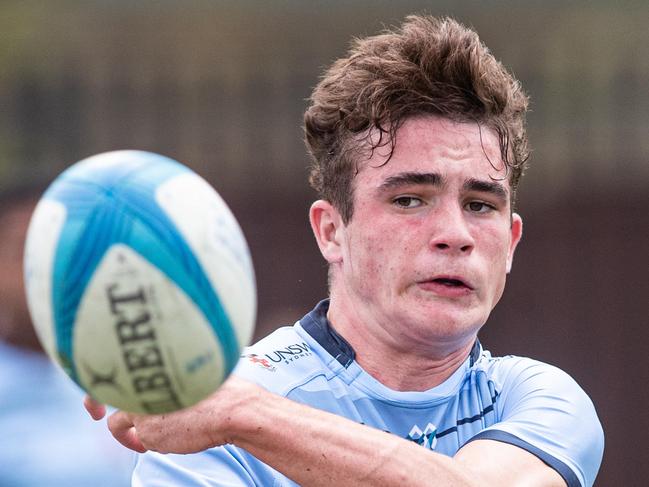 08/03/25. News Local. Sport. Daceyville, Sydney, NSW. Pics by Julian Andrews.Action pictures from the NSW Waratahs U18 contact trial training game v Eastern Suburbs at Daceyville.