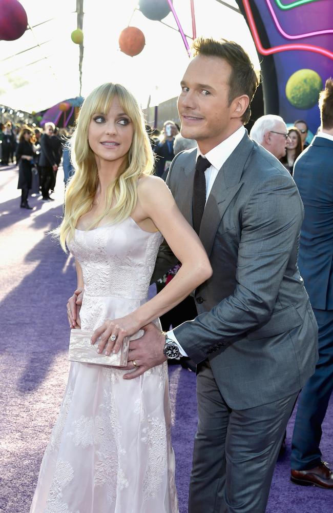 Chris Pratt failed to mention Anna Faris in a post dedicated to the “mothers” in his life. Photo: Frazer Harrison/Getty Images.