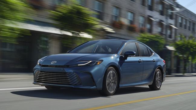 The next generation Camry will only be available as a hybrid. Picture: Supplied.