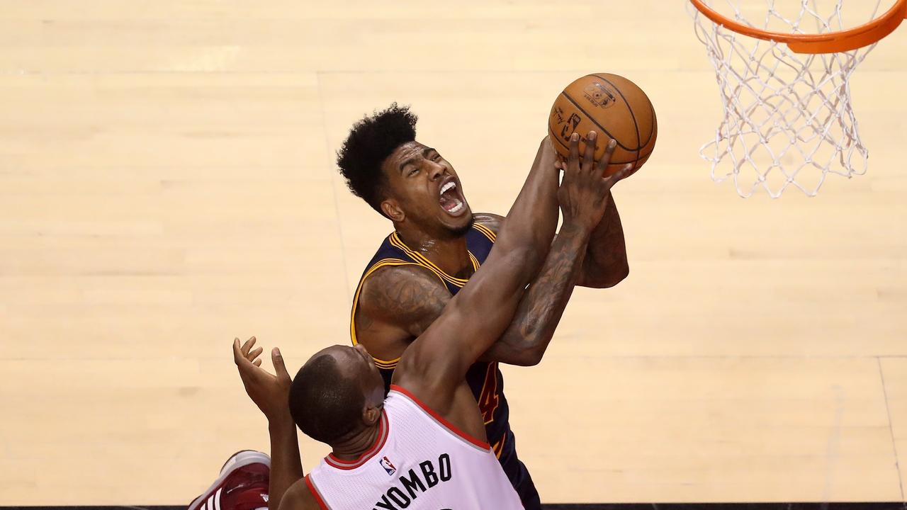Shumpert playing for Cleveland back in 2016 in Toronto. Photo: Tom Szczerbowski/Getty Images/AFP