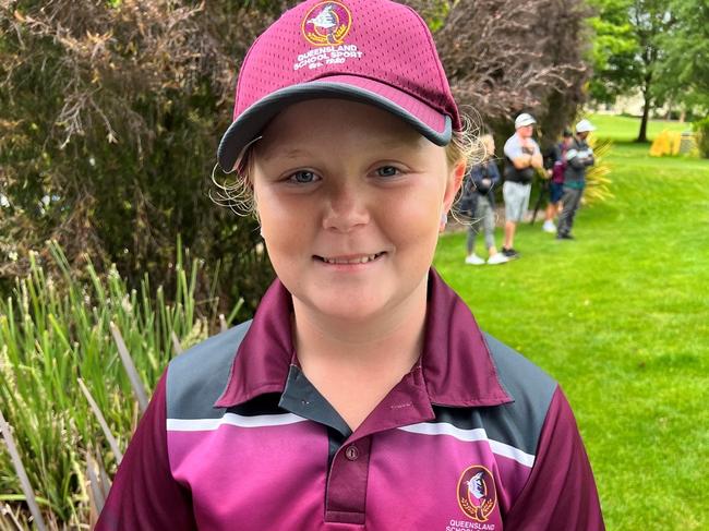 Lily McGuiness was excited to represent her state.