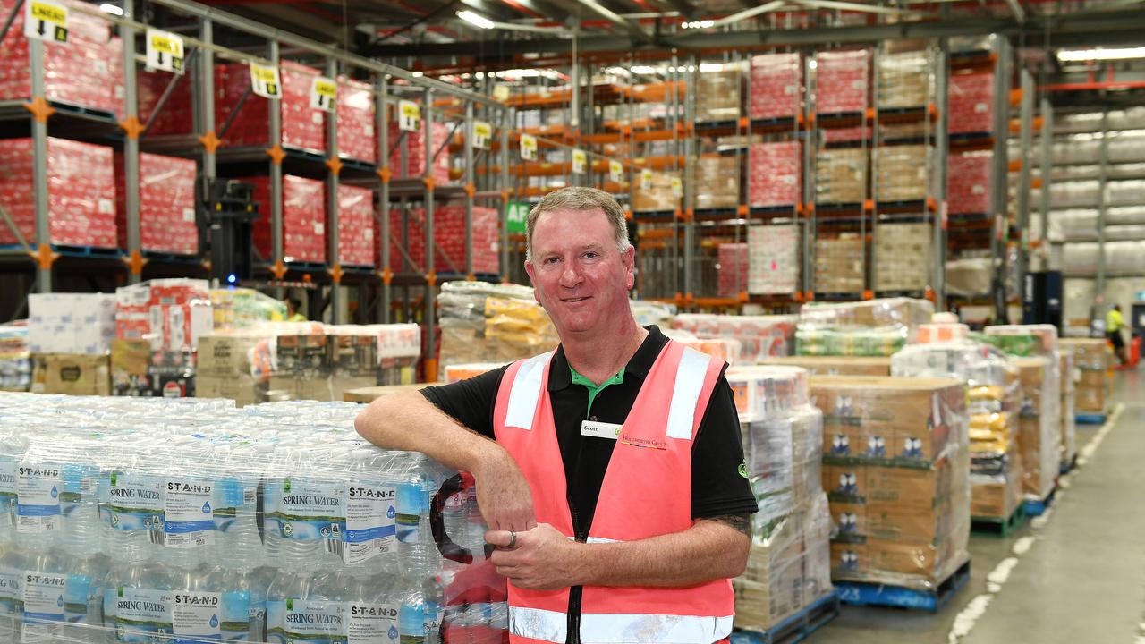 Scott Mackay, FNQ operations manager Woolworths supermarkets, at Townsville Regional Distribution Centre. Picture: Shae Beplate.