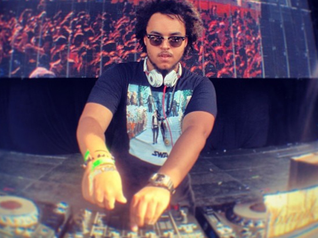 Connor Cruise DJ-ing at Sydney Good Life Festival at Randwick Race course. Picture: Supplied