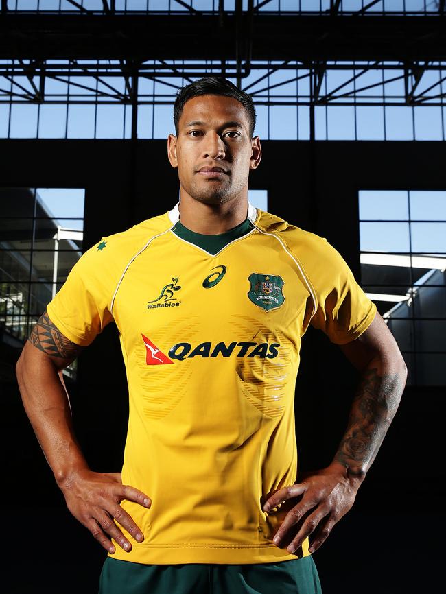 Winger: Israel Folau: (Marsden High). Pic Brett Costello